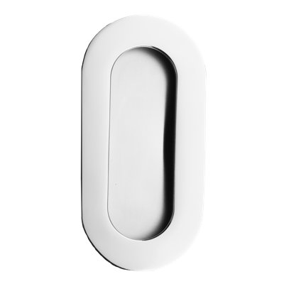 4.02" Oval Flush Pull Plate