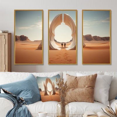 «Gate to Space», art mural surréalisme