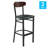 Everlena Commercial Metal Barstool with Wood Seat and Boomerang Back-1813065948-1813065947