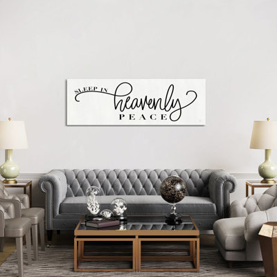 Heavenly Peace 1 Piece Wrapped Canvas Panoramic Wall Art
