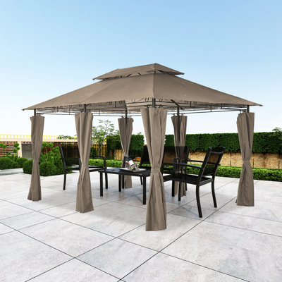 Arpi 4m x 3m Metal Patio Gazebo