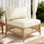 Chaises de patio sans accoudoirs 2 pièces en osier de qualité supérieure-592150650-592150648