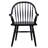 Hughes 24" Wide Windsor Solid Wood Dining Chairs With Armrests-125524742