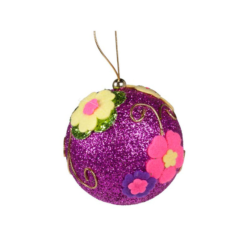 10cm Plants & Flowers Bauble