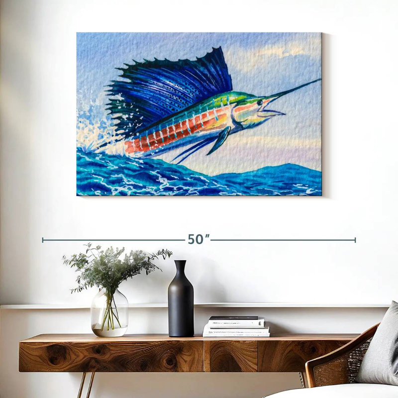 Brampt Sailfish, 26" H x 39" W