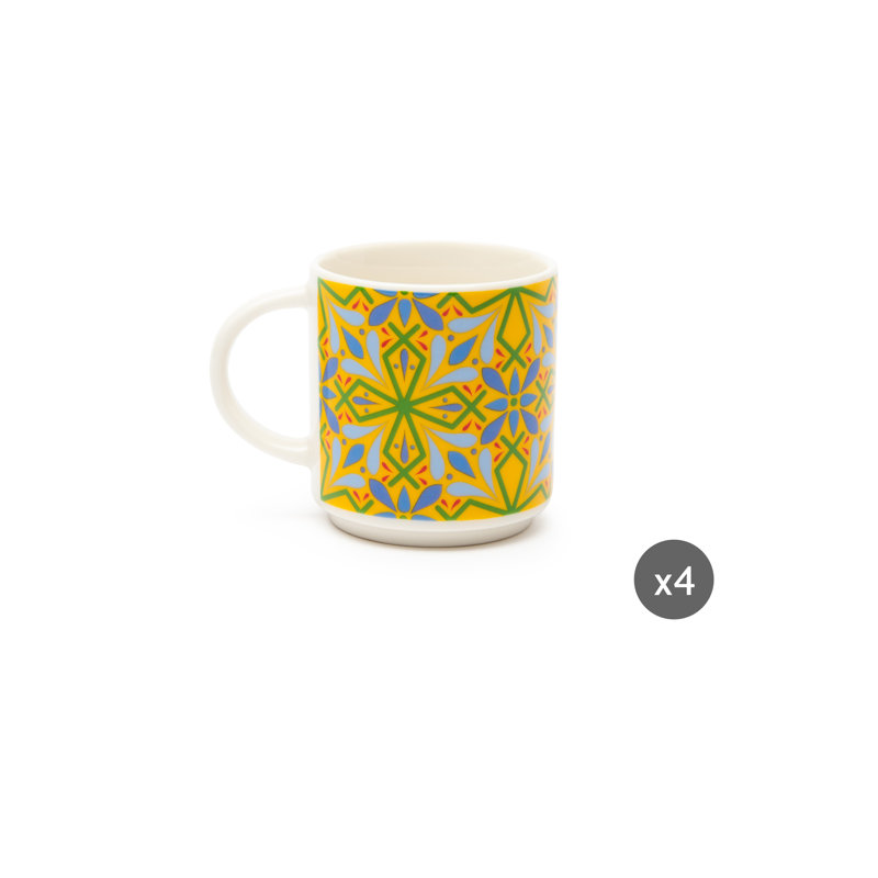Puebla Porcelain Coffee Mug