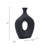 Modern Stoneware Ceramic Vase - Decorative Textured Accent with Sleek Design, Elegant Home Decor Statement for Contemporary Interiors-190239357