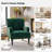 Jakub 28.5" W Velvet Upholstered Tufted Armchair with Nailhead Trim-39956711