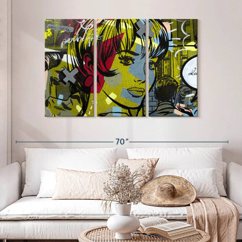 Leisha Man Hunter, 32" H x 50" W
