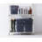 Like-it Plastic Storage Basket Gray Large Tote Basket with Lid for Closet and Pantry-1379366403-1379366402