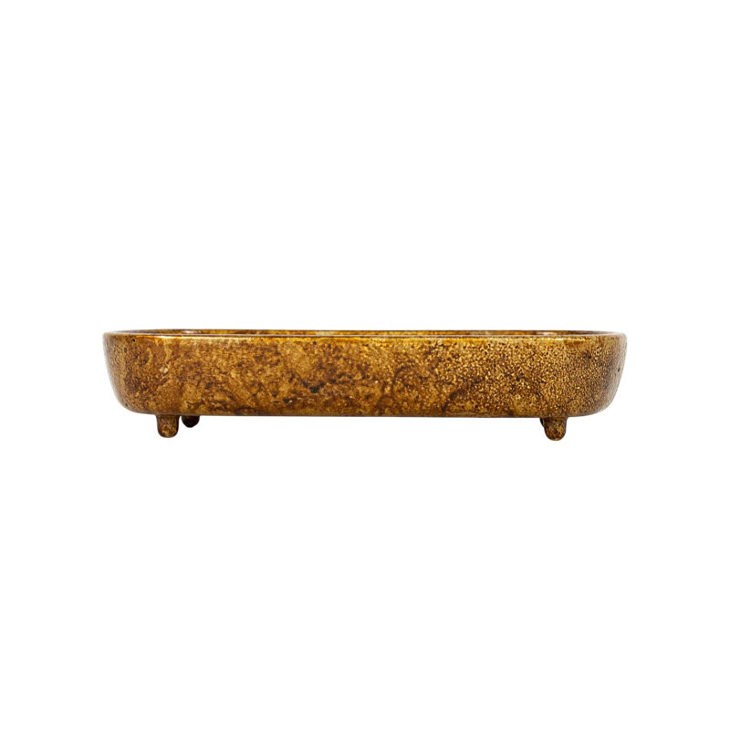 Mishawn Metal Tray, Brass