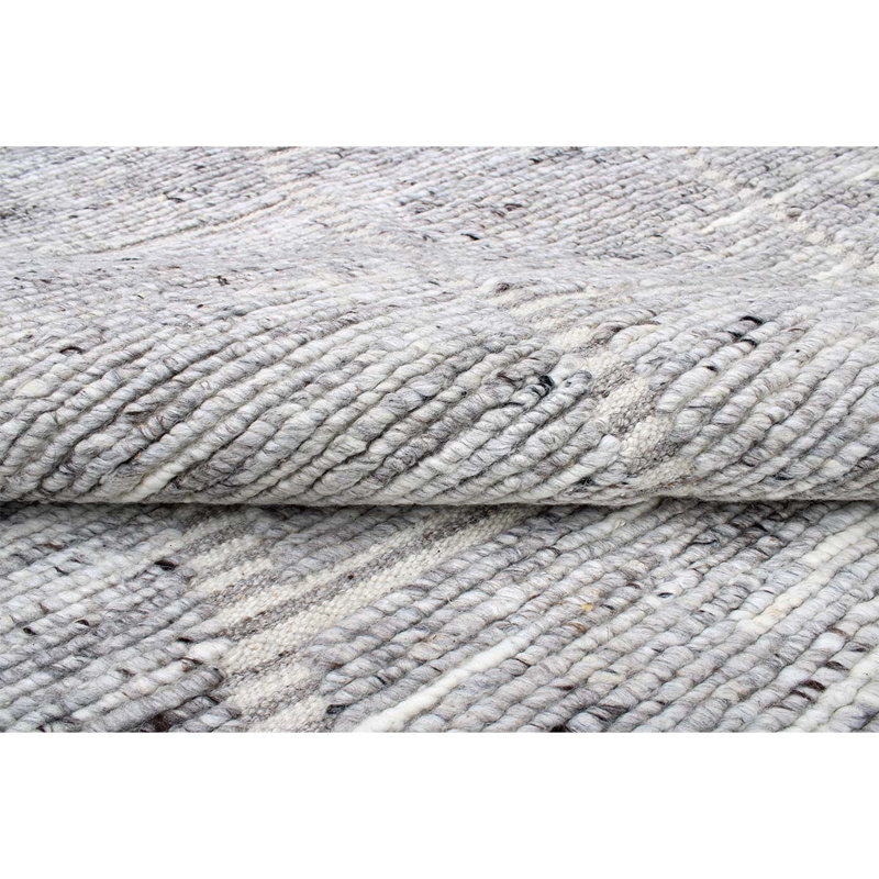 0ZARTZ658GY00 Wool Area Rug, Rectangle 8' x 10'
