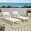 Chaise longue (ensemble de 2)