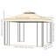 Villanueva 3m x 3m Metal Patio Gazebo