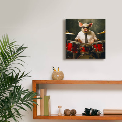 'Stix' by Sean Parnell Canvas Wall Art