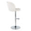 Tabourets de bar réglables Terrance avec repose-pieds arrondi en T-109972588-109972587