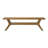 Muhsina Cross Leg Dining Room Bench (60in / 1520mm)-2005366700