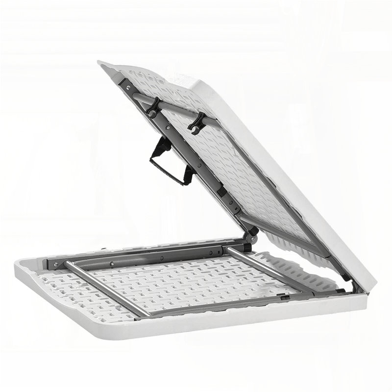 4 Ft Plastic Folding Table – Portable Picnic Utility Table