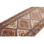 Tapis de couloir unique en laine noué à la main style années 1990 de 2 pi 6 po x 13 pi 3 po Blaire