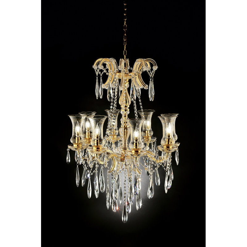8 - Light Dimmable Classic / Traditional Chandelier