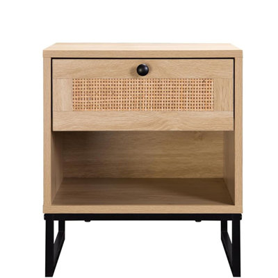 Table d'appoint moderne avec tiroir