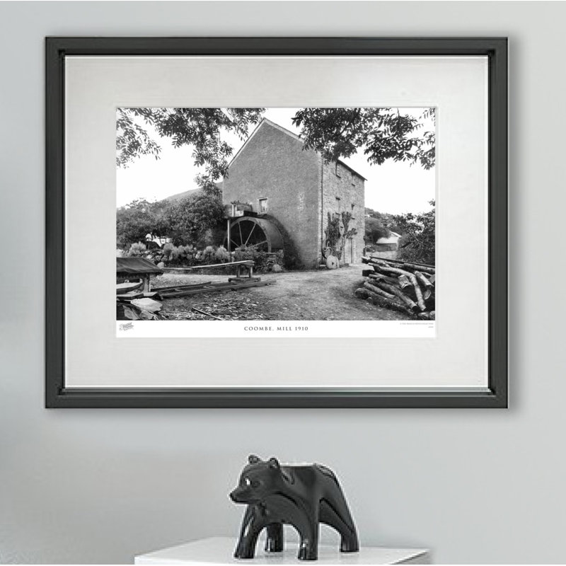 Coombe, Mill 1910 - Single Picture Frame Print, 45cm H x 60cm W x 2.3cm D