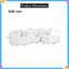Luxury 4-Seater Velvet Sofa Set with Ottoman & Pillows, Beige Polyester-1640019890