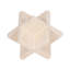 Joss & Main 5-Inch Travertine Geometric Object In Tan