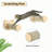 2Pcs Scratching Posts with Hammock for Wall