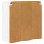 Vidaxl Kitchen Wall Cabinet Brown Oak 60 X 31 X 80 Cm Engineered Wood-121218221-121218219