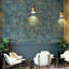 Vintage Metallic Peel And Stick Wallpaper - Self-Adhesive Vinyl Wallpaper For Modern Industrial Decor, Easy Application And Removal, Perfect For Smooth Surfaces-2006130719
