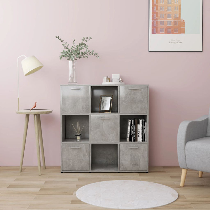 Atkin Bookcase, Concrete Grey