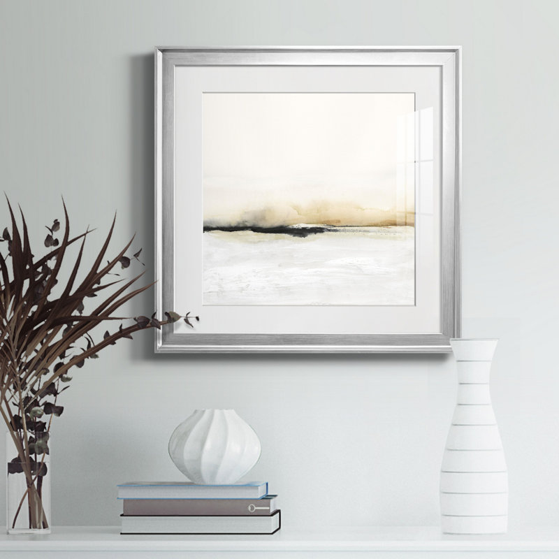 «Floating Cinder I», reproduction encadrée de qualité supérieure, prête à être accrochée, H 26,5 po x l 26,5 po x P 1,5 po