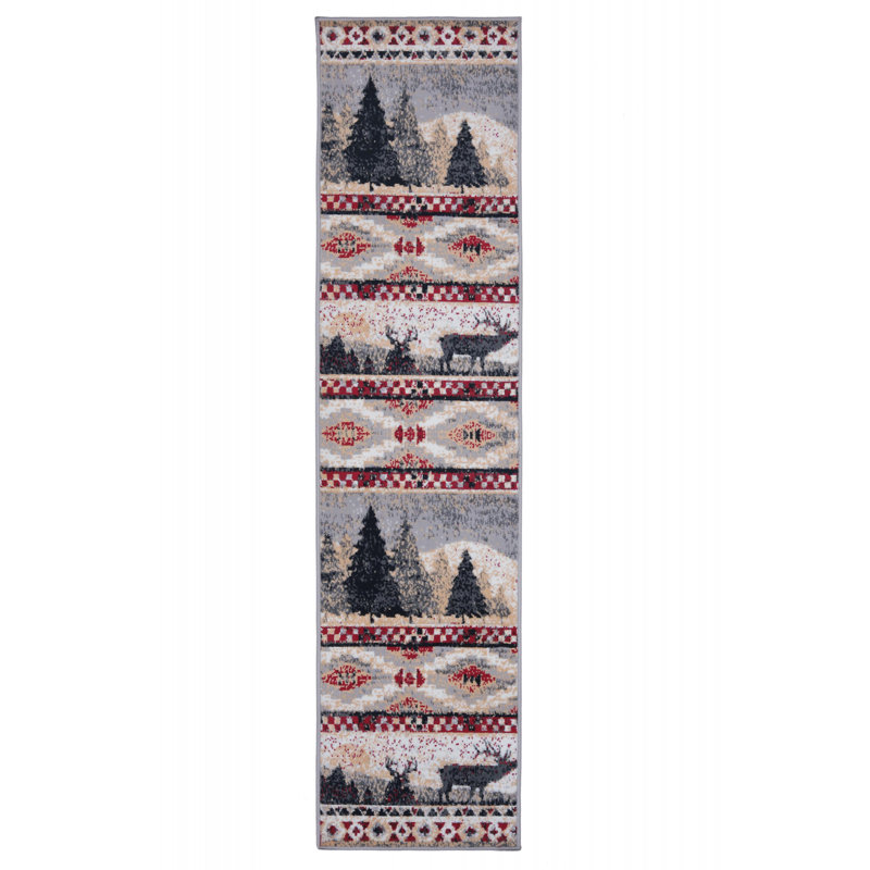 Frederik Abstract Indoor Rug, Runner 2' x 8'