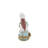Wood Pelican Decorative Multi Colored Sculpture