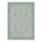 Atascadero Linden Vintage Floral Machine Washable Green Indoor Area Rug with Non-Slip Backing-616429540