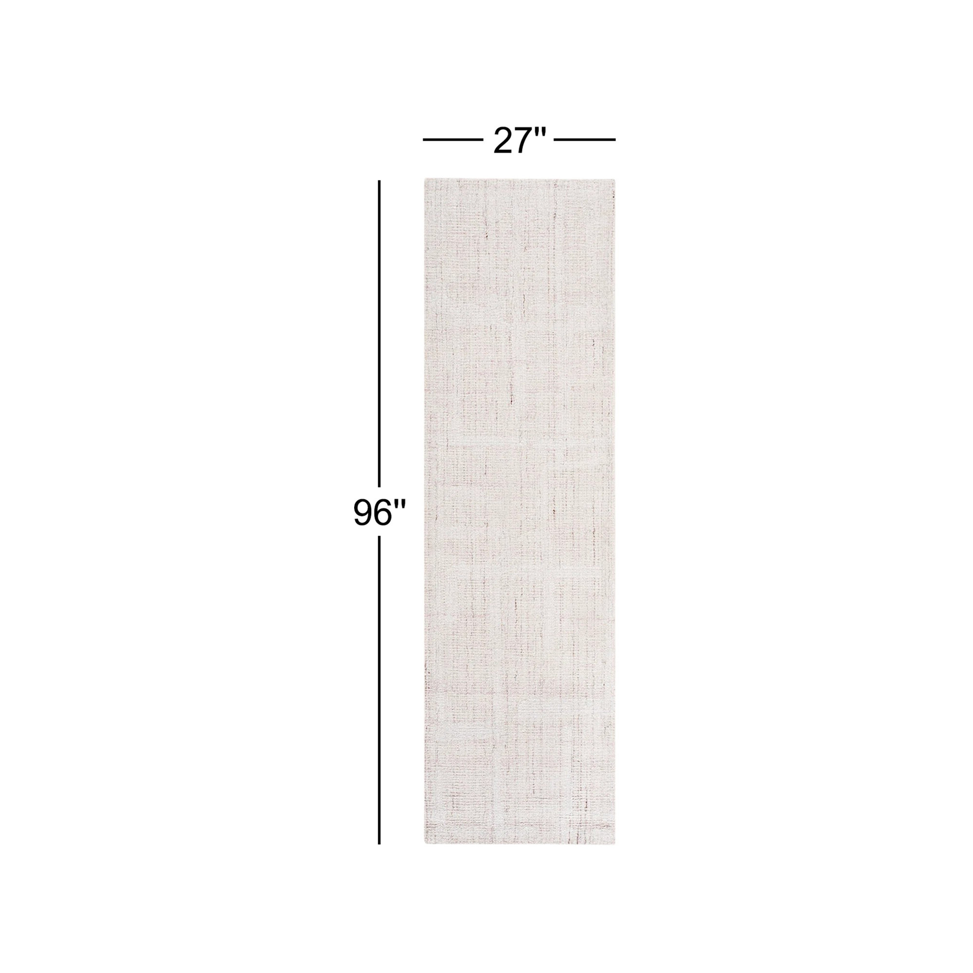 Galipeau Abstract Hand-Tufted Wool Pile Area Rug, Runner 2'3" x 8'