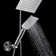 Massage/Jet Dual Shower Head 2.5 GPM GPM