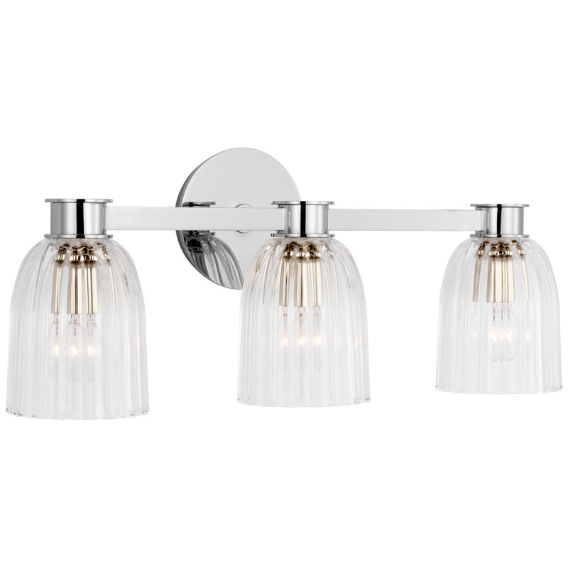 Asalea 3 - Light Vanity Light, Antique Burnished Brass
