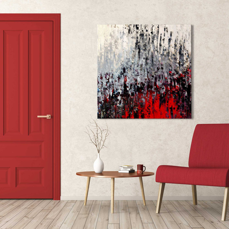 Les Juges 6: 12 «The Lord Is With You» par Mark Lawrence - impression, H 18" x l 18" x P 1", Toile tendue