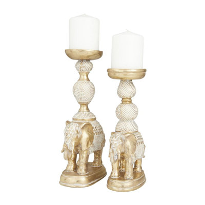 12.80'' H Polystone Tabletop Votive Holder