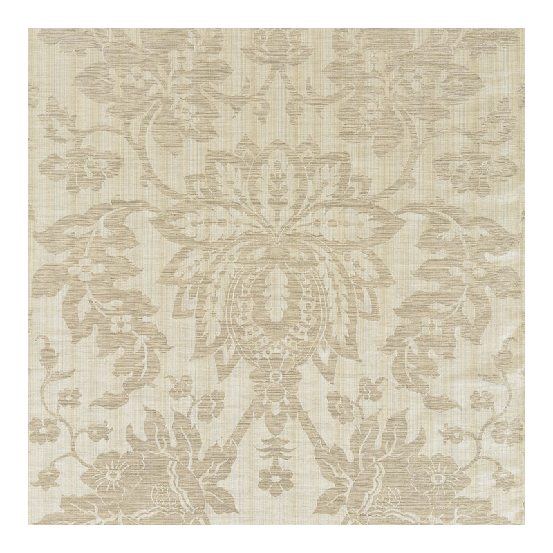 Modern Luxury Metalline Damask, Champagne