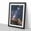 Starlight over Desert Rocks - Framed Print-55615540-55615535