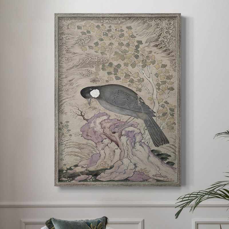 «Vintage Animal Print», reproduction encadrée en bois massif, H 11 po x l 9 po