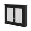 Armoire de rangement murale moderne avec 2 miroirs-180088477