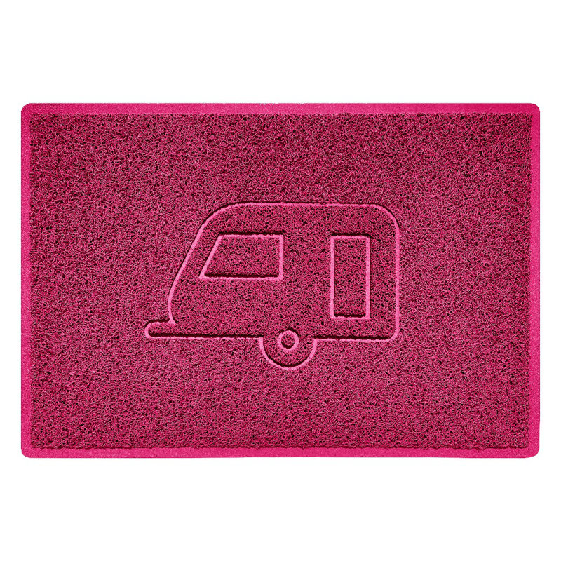 Non-Slip No Pattern Doormat, Brown, 60cm W x 90cm L