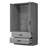 Scottie 2-Door Wardrobe with 2-Drawers New and Improved-151550411