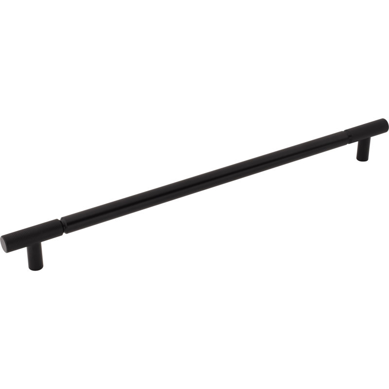 Prestwick Bar Appliance Pull, Flat Black, 18" Center To Center