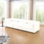 Canapé en chenille 3 places avec siège de rangement - dossier / accoudoirs cylindriques, rangement dissimulé, style contemporain