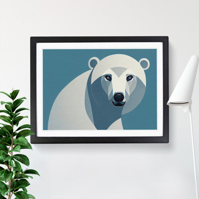 An Awesome Polar Bear - Framed Print